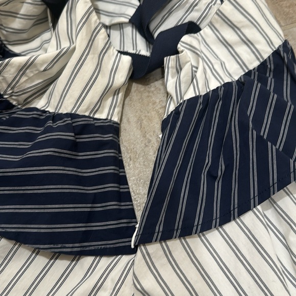 NWT JOIE MARJIE TOP  in Dark Navy Porcelain Small - Picture 10 of 14